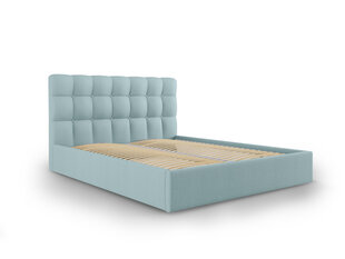 Кровать Mazzini Beds Nerin 2, 180x200 см, светло-синяя цена и информация | Кровати | hansapost.ee