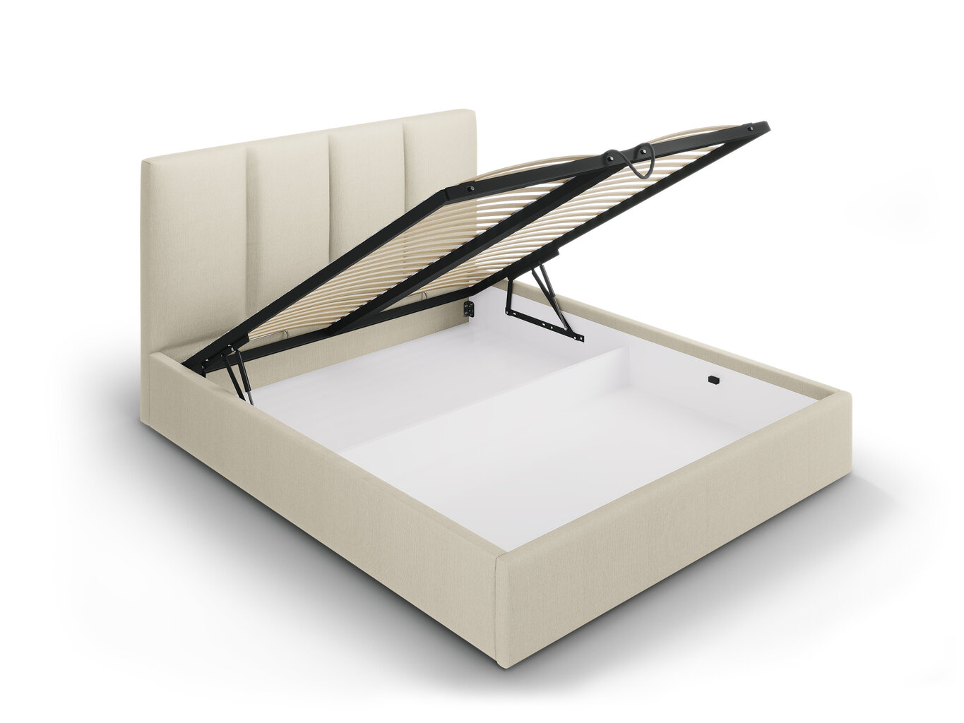 Voodi Mazzini Beds Juniper 1, 180x200cm, beež цена и информация | Voodid | hansapost.ee