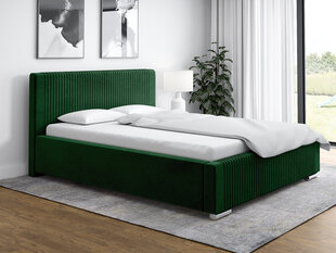 Кровать Lila 140x200 см, зеленая цена и информация | Кровати | hansapost.ee