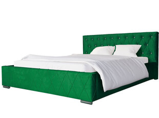 Кровать Diori 160x200 см, зеленая цена и информация | Кровати | hansapost.ee