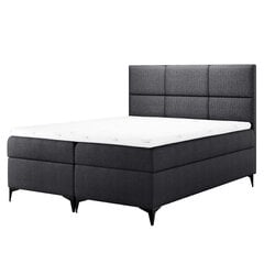 Кровать Selsey Firome, 160x200 см, темно-серая цена и информация | Кровати | hansapost.ee
