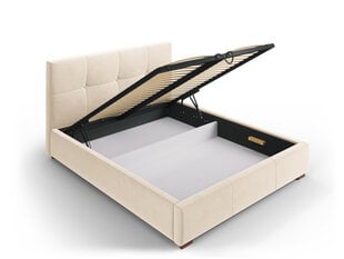 Кровать Micadoni Home Sage, 180x200 см, бежевая цена и информация | Кровати | hansapost.ee