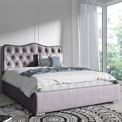 Кровать Selsey Sytian, 160x200 см, темно-серая цена и информация | Кровати | hansapost.ee
