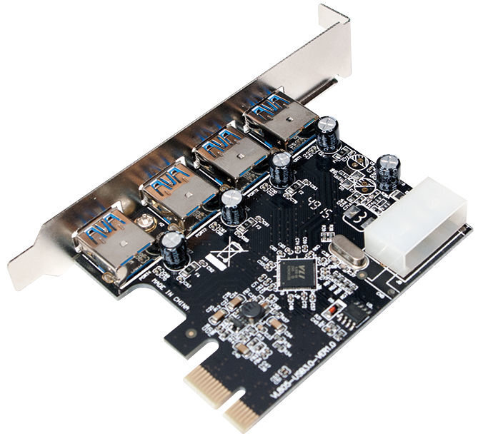 LogiLink USB3.0 4-Port PCI-Express Card PC0057 hind ja info | Regulaatorid | hansapost.ee