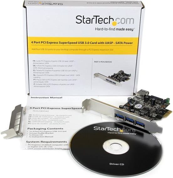 StarTech (PEXUSB3S42) цена и информация | Regulaatorid | hansapost.ee