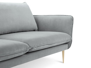 Диван Cosmopolitan Design Florence 3S, светло-серый цена и информация | Cosmopolitan Design Мебель для гостиной | hansapost.ee