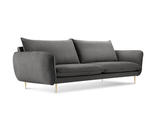 Диван Cosmopolitan Design Florence 4S, темно-серый цена и информация | Cosmopolitan Design Мебель для гостиной | hansapost.ee