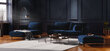 Diivan Cosmopolitan Design Vienna 4S, sinine veluur hind ja info | Diivanvoodid ja diivanid | hansapost.ee