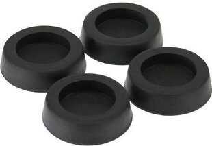InLine Rubber pads For Cases - Black (59909B) hind ja info | Korpuste lisatarvikud | hansapost.ee