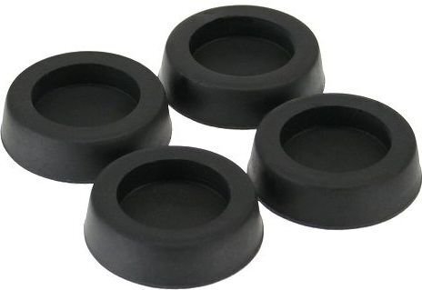 InLine Rubber pads For Cases - Black (59909B) цена и информация | Korpuste lisatarvikud | hansapost.ee