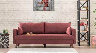 Раскладной диван Artie Bella 208, красный цена и информация | Диваны | hansapost.ee