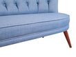 Diivan Artie Richland Loveseat, helesinine цена и информация | Diivanvoodid ja diivanid | hansapost.ee