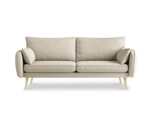 Трехместный диван Kooko Home Lento, песочного цвета/коричневый цена и информация | Диваны | hansapost.ee