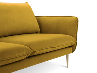 Двухместный диван Cosmopolitan Design Florence, желтый цена и информация | Диваны | hansapost.ee
