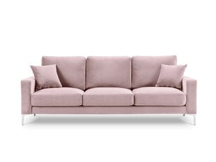 Трехместный диван Kooko Home Lyrique, розовый цена и информация | Диваны | hansapost.ee