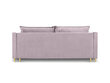 Diivan Mazzini Sofas Pansy, roosa hind ja info | Diivanvoodid ja diivanid | hansapost.ee