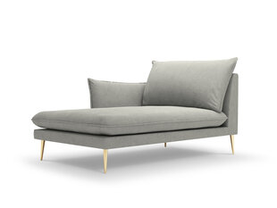 Kušett Milo Casa Elio 6, helehall/kuldne price and information | Sofa beds and sofas | hansapost.ee