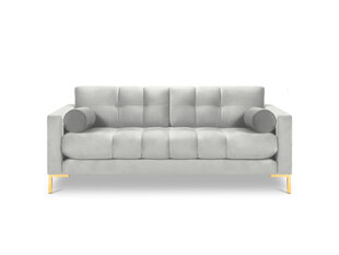 Kahekohaline diivan Cosmopolitan Design Bali, helehall/kuldne price and information | Sofa beds and sofas | hansapost.ee