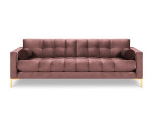 Четырехместный диван Cosmopolitan Design Bali, розовый/золотой цена и информация | Диваны | hansapost.ee