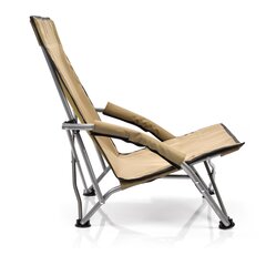 Складное пляжное кресло Meteor Coast, зеленое цена и информация | Туристическая мебель | hansapost.ee