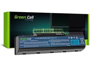 Sülearvuti aku Green Cell Laptop Battery for Acer Aspire 5532 5732Z 5734Z eMachines E525 E625 E725 G430 G525 G625 hind ja info | Sülearvuti akud | hansapost.ee