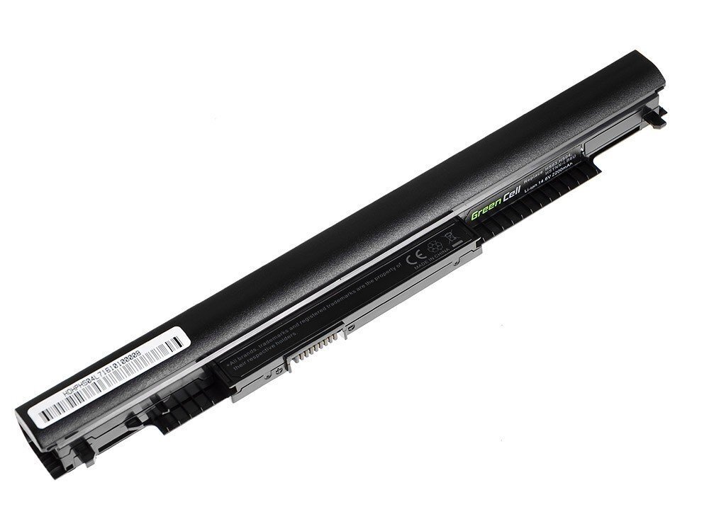 Green Cell ® Laptop Battery HS04 807957-001 for HP 14 15 17, HP 240 245 250 255 G4 G5 hind ja info | Sülearvuti akud | hansapost.ee