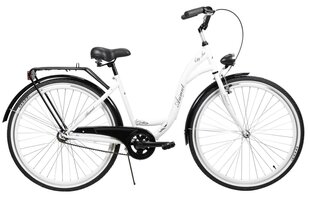 Linnaratas AZIMUT City Lux 28" 2021, valge цена и информация | Велосипеды | hansapost.ee