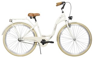 Велосипед городской AZIMUT City Lux 28" 2021, кремовый цена и информация | Велосипеды | hansapost.ee