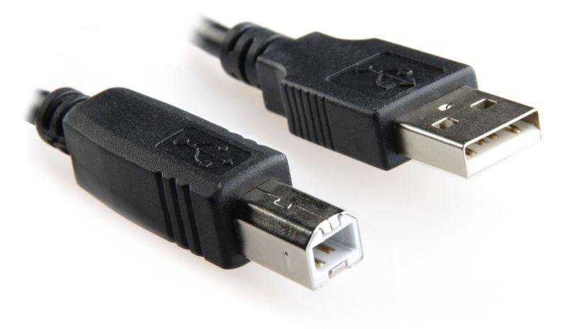 Kaabel Gambird USB 2.0 AB M / M, 3 m hind ja info | Juhtmed ja kaablid | hansapost.ee