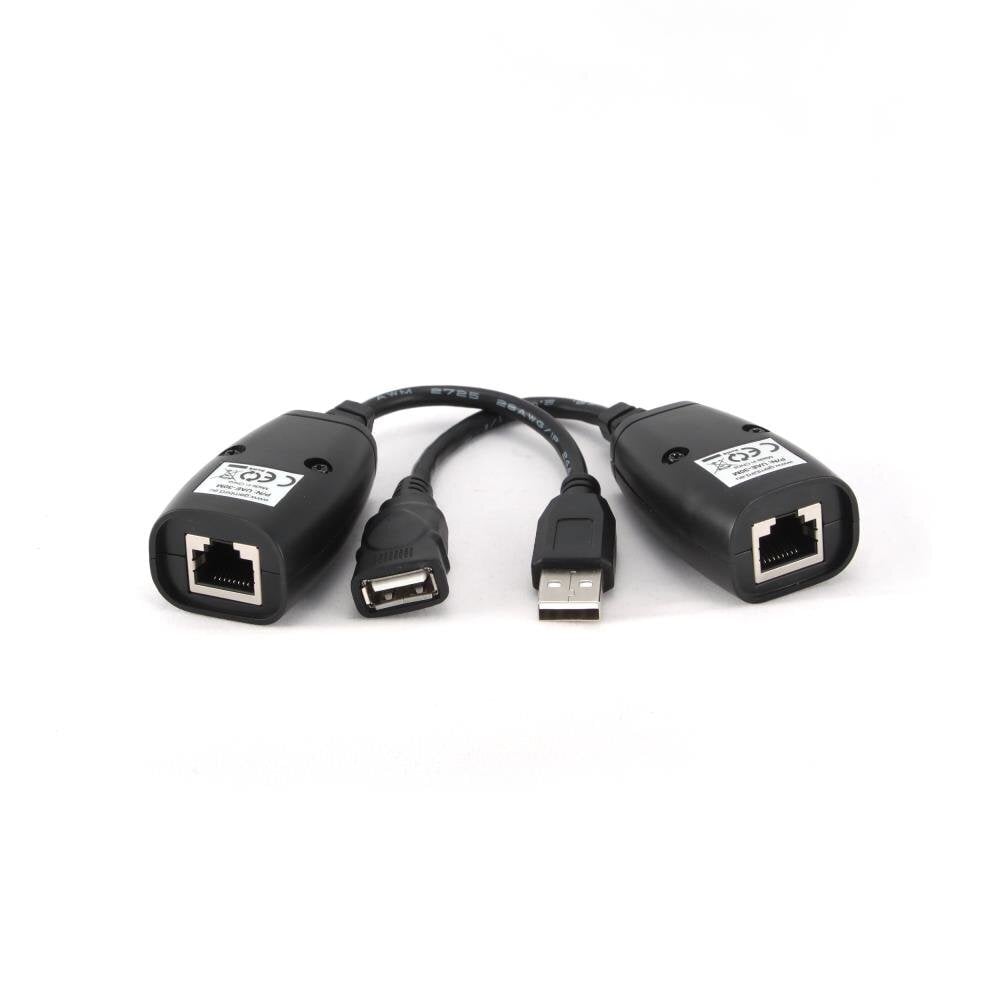 KAABEL USB 2.0 A(M)-LAN-A(F) AKTIIVNE PIKENDUSJUHE 30M hind ja info | USB adapterid ja jagajad | hansapost.ee
