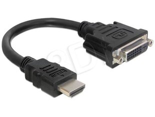 Delock - Adapter HDMI(M)->DVI-D(F)(24+1) hind ja info | Delock Arvutite lisatarvikud | hansapost.ee