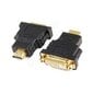 Adapter Gembird HDMI to DVI, DVI-female цена и информация | USB adapterid ja jagajad | hansapost.ee