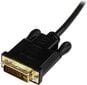 Mini DisplayPort-DVI Adapter Startech MDP2DVIMM6BS  Must 1,9 m цена и информация | Juhtmed ja kaablid | hansapost.ee