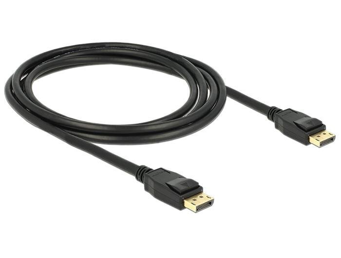 Delock Cable Displayport 1.2 male > Displayport male (19pin) 4K 2m цена и информация | Juhtmed ja kaablid | hansapost.ee