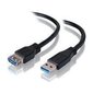 Delock Extension cable USB 3.0 Type-A male > USB 3.0 Type-A female 5m black hind ja info | Juhtmed ja kaablid | hansapost.ee