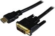 DVI-D-HDMI Adapter Startech HDDVIMM150CM 1,5 m цена и информация | Juhtmed ja kaablid | hansapost.ee