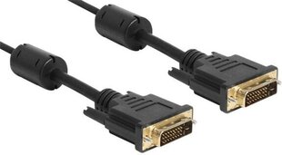 Delock 83190, DVI-D, 2 м цена и информация | Delock Телевизоры и аксессуары | hansapost.ee