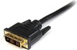 HDMI-DVI Adapter Startech HDDVIMM3M цена и информация | Juhtmed ja kaablid | hansapost.ee