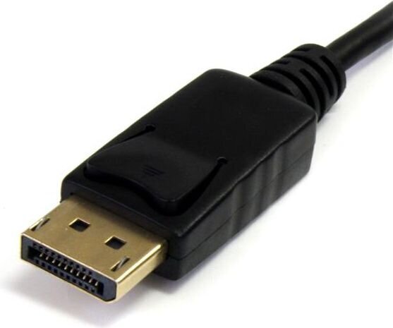 Mini DisplayPort-DisplayPort Kaabel Startech MDP2DPMM6 (1,8 m) Must hind ja info | Juhtmed ja kaablid | hansapost.ee