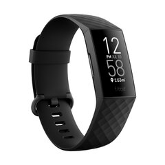 Fitbit Charge 4 Fitness tracker, GPS (satellite), OLED, Touchscreen, Heart rate monitor, Activity monitoring 24 цена и информация | Фитнес-браслеты | hansapost.ee