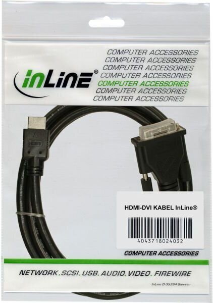 InLine 17663 hind ja info | Juhtmed ja kaablid | hansapost.ee