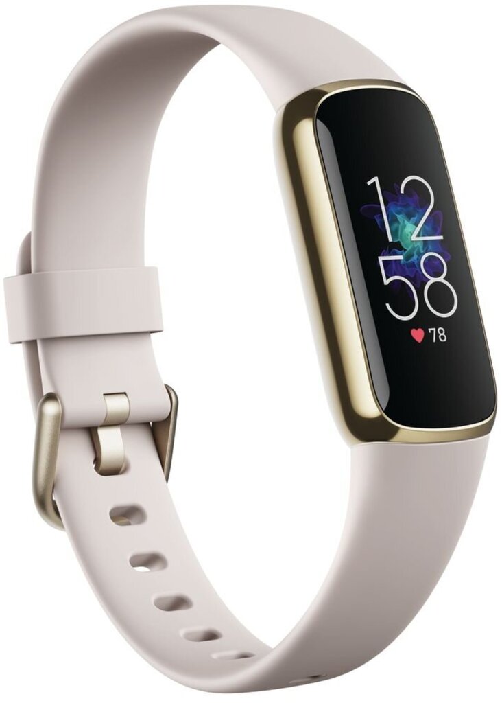 Fitbit Luxe, Soft Gold/Porcelain White hind ja info | Nutivõrud ja aktiivsusmonitorid | hansapost.ee