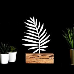 Dekoratiivne kuju Palm Leaf White hind ja info | Sisustuselemendid | hansapost.ee