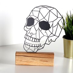 Декоративная фигурка Skull Black цена и информация | Детали интерьера | hansapost.ee