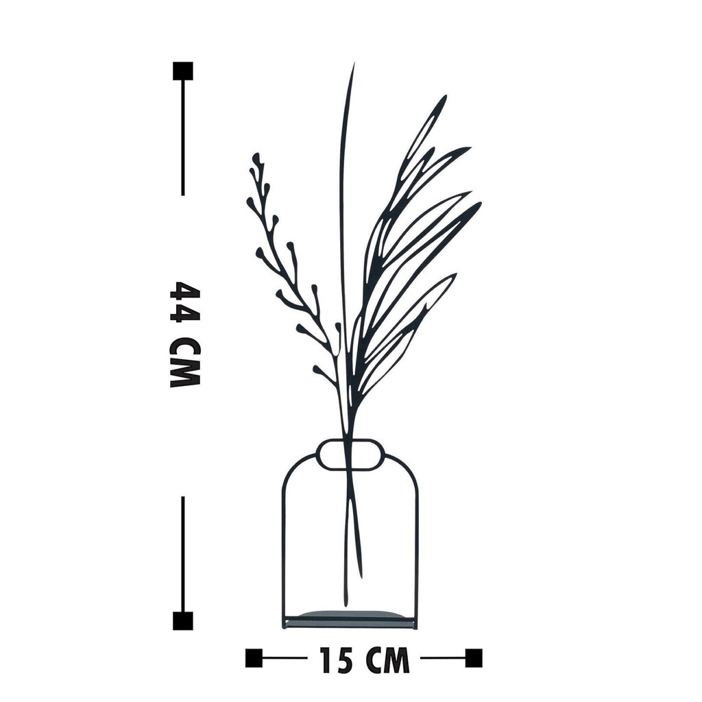 Dekoratiivne kuju Flowerpot - 8 hind ja info | Sisustuselemendid | hansapost.ee