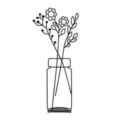 Декоративная фигурка Flowerpot - 9 цена и информация | Детали интерьера | hansapost.ee