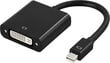 Deltaco DP-DVI6, Mini DisplayPort, DVI-D, 0.1m цена и информация | USB adapterid ja jagajad | hansapost.ee