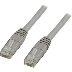 DELTACO U / UTP Cat5e patch кабель, 50m, 100MHz, Delta-certified, серый / 50-TP цена и информация | Кабели и провода | hansapost.ee