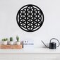 Metallist seinakaunistus Flower Of Life 3 hind ja info | Sisustuselemendid | hansapost.ee