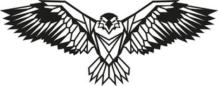 Metallist seinadekoratsioon Eagle цена и информация | Детали интерьера | hansapost.ee